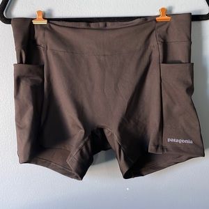 Patagonia Women’s Endless Run Shorts, size medium, black